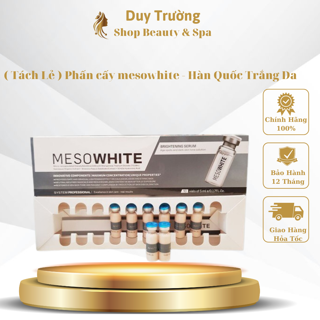 ( Tách Lẻ ) Phấn cấy mesowhite - Hàn Quốc Trắng Da ( cao cấp )