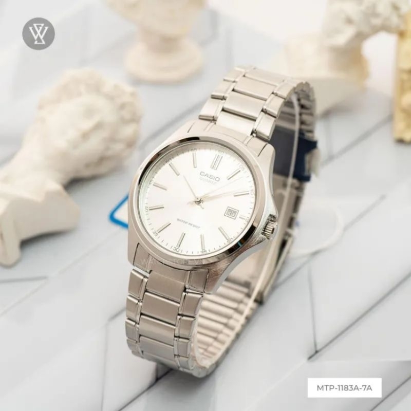 Đồng Hồ Casio 38.5mm Nam MTP-1183A-7ADF hàng chính hảng