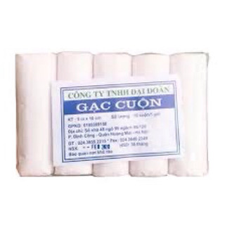 Gạc cuộn y tế các cỡ