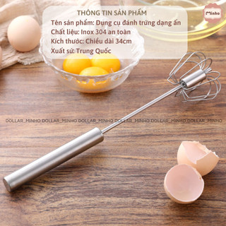 Dụng cụ đánh trứng dạng ấn