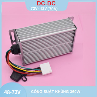 Dc-dc 12v30a xe máy điện độ khủng nguồn 48-72v