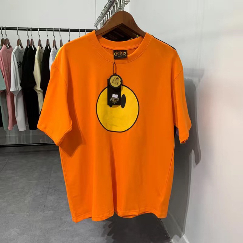 Áo thun mặt cười mascot ss22 unisex nhiều nâng cấp- full tem mác túi bọc- móc khoá