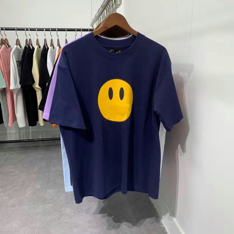 Áo thun mặt cười mascot ss22 unisex nhiều nâng cấp- full tem mác túi bọc- móc khoá