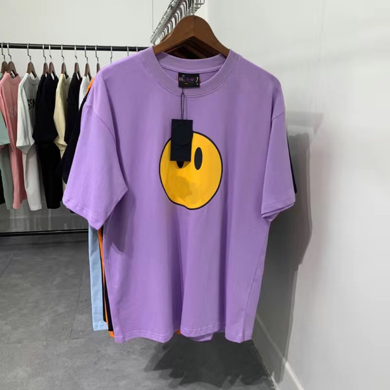 Áo thun mặt cười mascot ss22 unisex nhiều nâng cấp- full tem mác túi bọc- móc khoá
