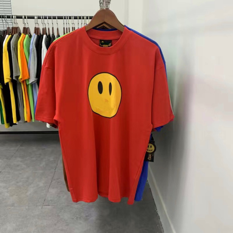 Áo thun mặt cười mascot ss22 unisex nhiều nâng cấp- full tem mác túi bọc- móc khoá