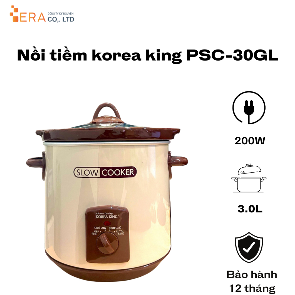 Nồi tiềm korea king PSC-30GL