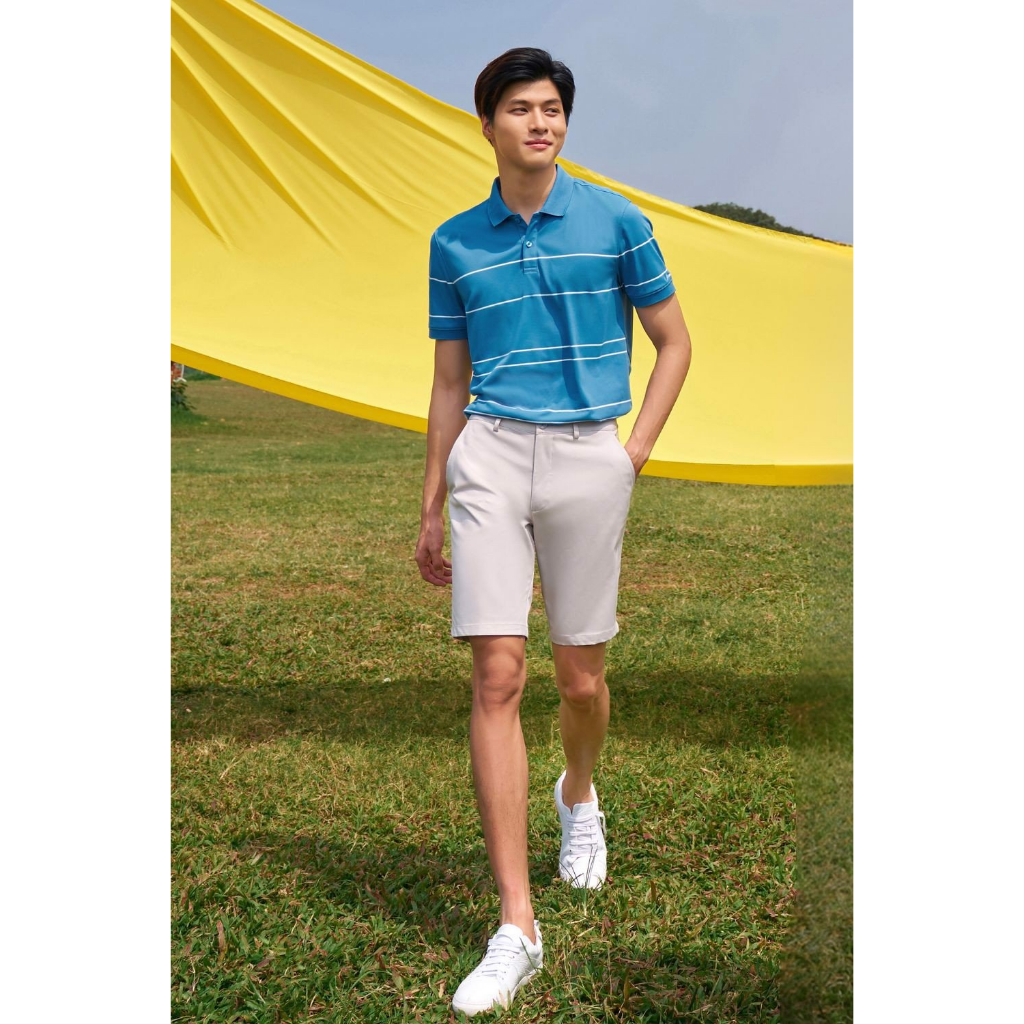 Áo Polo Vải Polyester Bền Màu, Dễ Làm Sạch, Chống Nhăn 7APCH041XAH