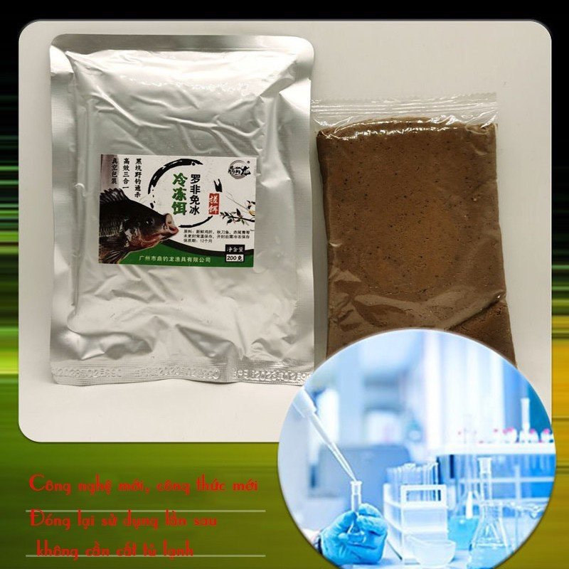 Mồi rô phi đông lạnh siêu nhạy cá