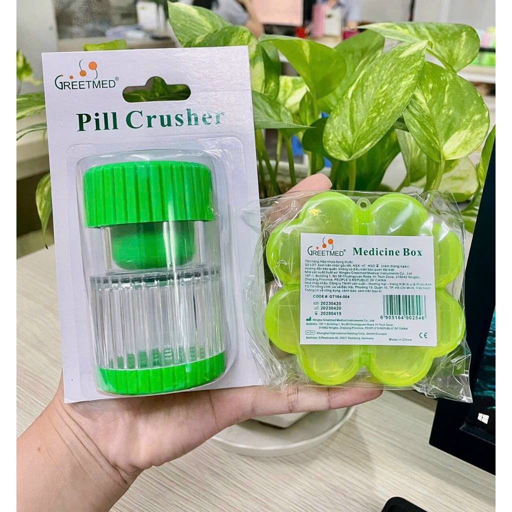 Dụng cụ nghiền thuốc Greetmed/ Pill Crusher