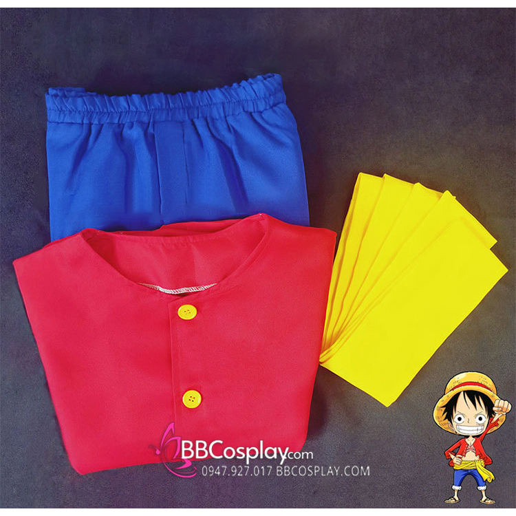 Bộ Cosplay Luffy Timeskip - ONE PIECE - 9479
