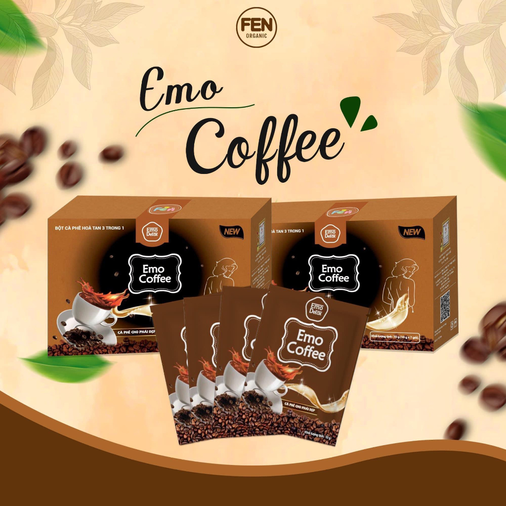 BỘT GIẢM CÂN EMODETOX VỊ CÀ PHÊ