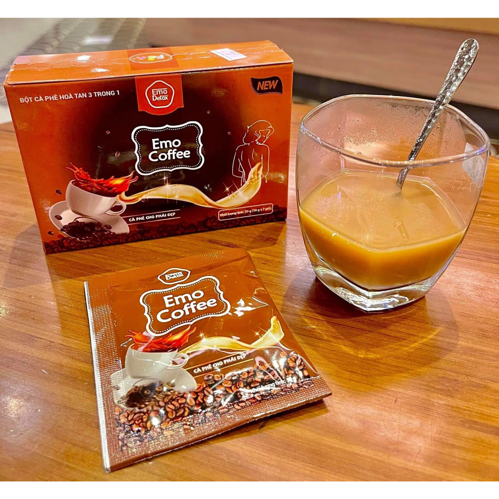 BỘT GIẢM CÂN EMODETOX VỊ CÀ PHÊ