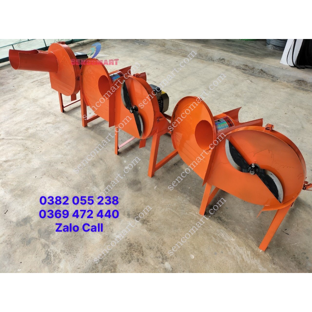 Máy băm chuối siêu mịn, băm cỏ, rau, thái lát chuối  công suất 2hp