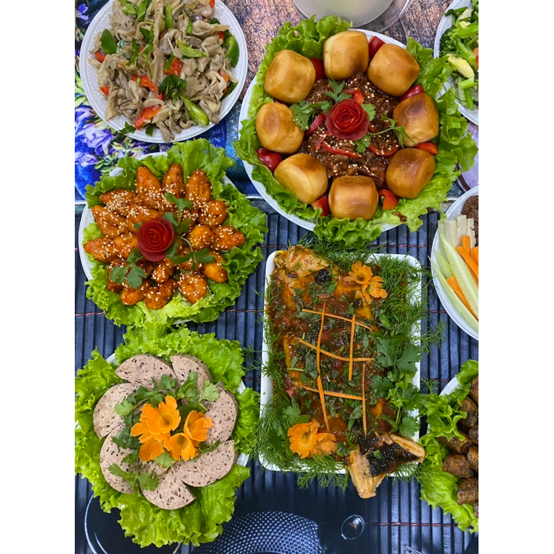Sườn bọc dừa chay,handmade,gói 1kg