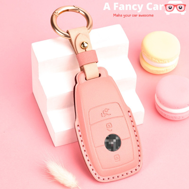 Bao da chìa khoá Mercedes C class, Mercedes E class, Mercedes S Class, Mercedes GLC, Mercedes G63 sang trọng cao cấp