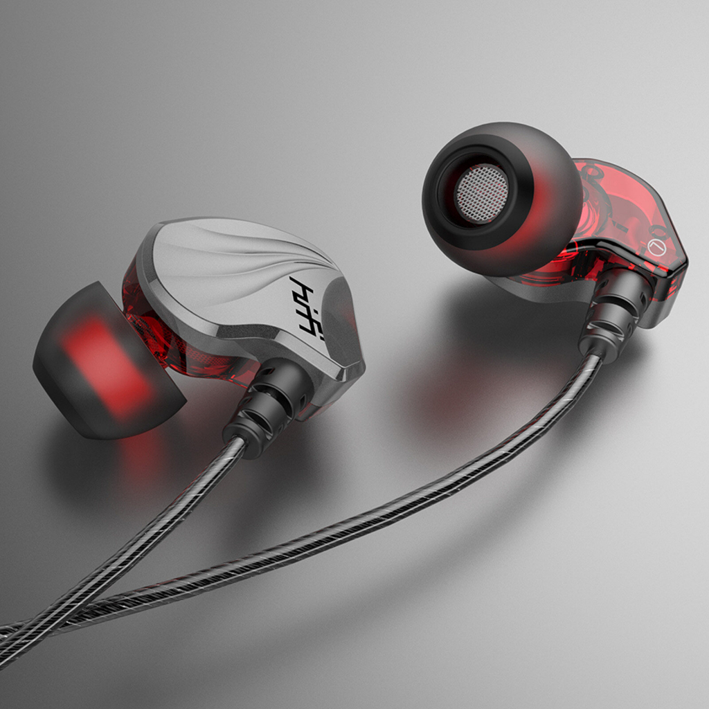 Tai Nghe Âm Thanh Vòm HIFI 6D S2000 Tai Nghe Nhét Tai Thể Thao Chống Mồ Hôi Có Dây 3.5Mm - Chatmobile
