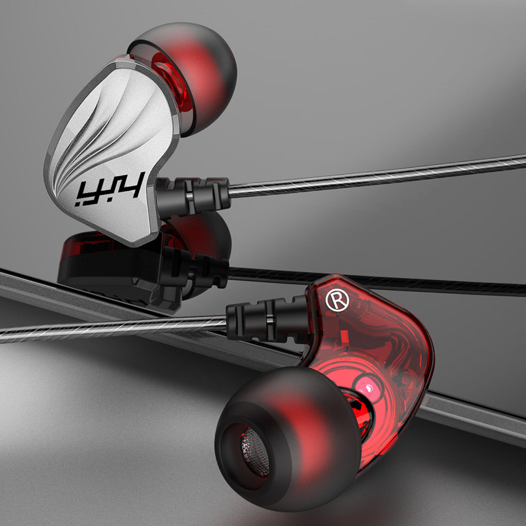 Tai Nghe Âm Thanh Vòm HIFI 6D S2000 Tai Nghe Nhét Tai Thể Thao Chống Mồ Hôi Có Dây 3.5Mm - Chatmobile