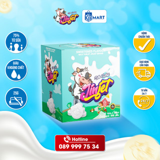 Hộp kẹo sữa nén jinjet thái lan 300g