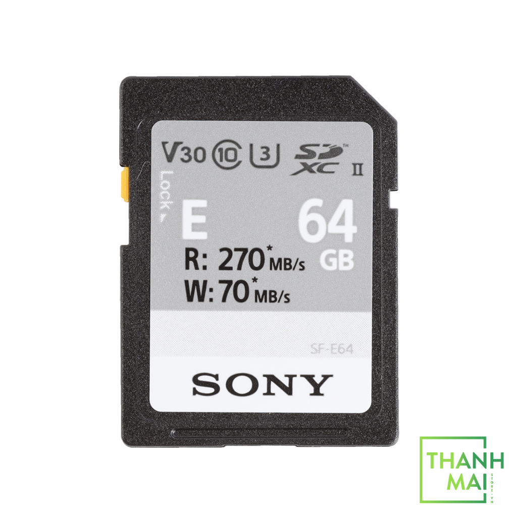 Thẻ Nhớ SDXC Sony 64GB 270MB/70MB/S (SF-E64/T2)