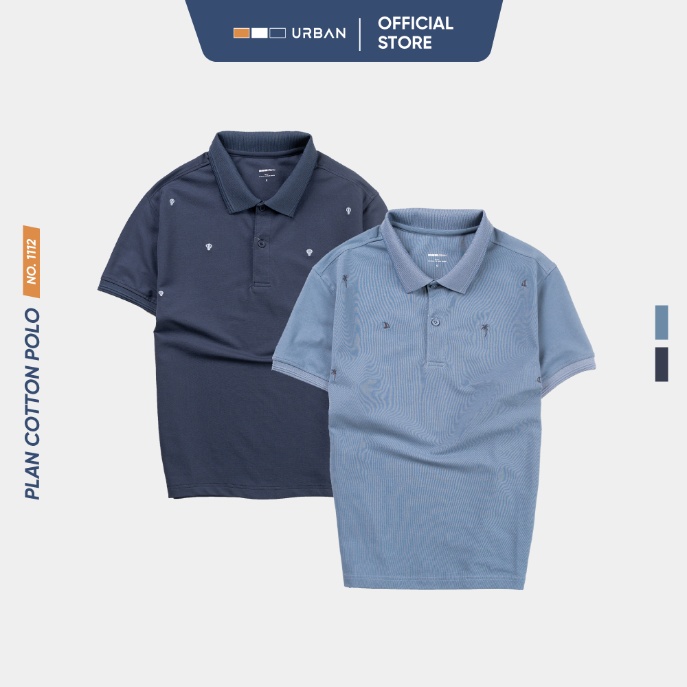 Áo Polo nam Urban Cotton US thoáng mát vượt trội No 1112