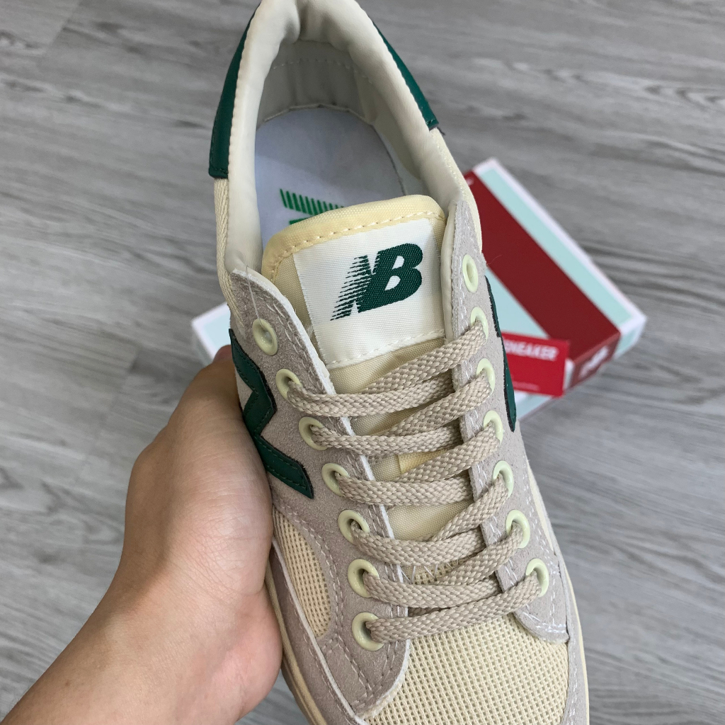 Giày New Balance Pro Court Beige Green  - 1:1 chuẩn | Nice Sneaker