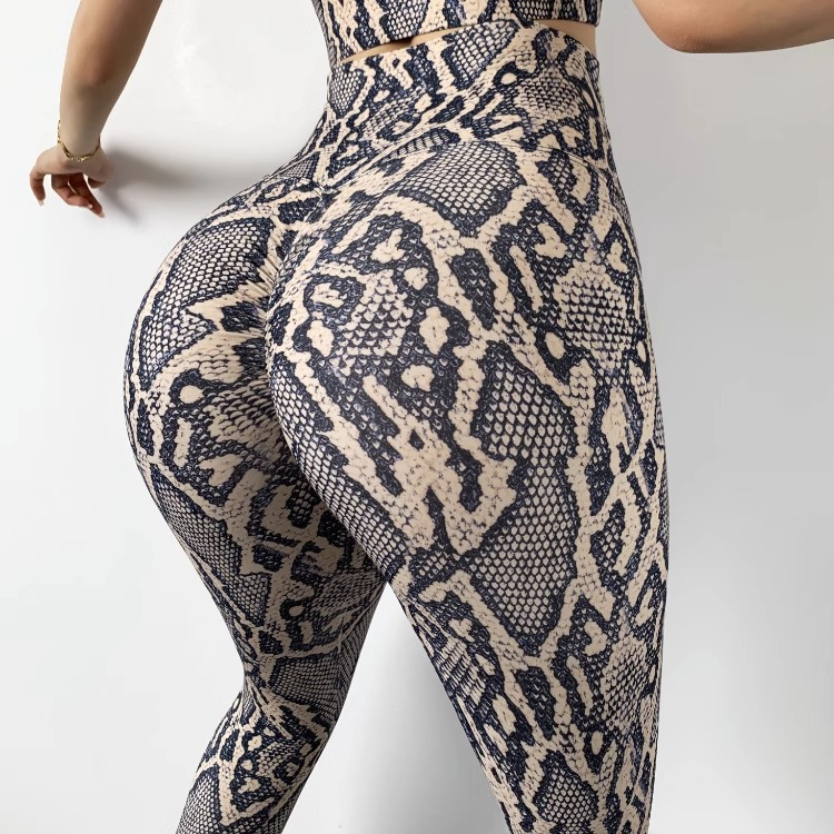 ĐỒ TẬP GYM, YOGA - Set đồ tập gym MITAO cao cấp, Quần cạp cao chun mông, Áo bra họa tiết loang cá tính