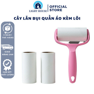 Lõi giấy lăn bụi, cuộn lõi lăn bụi dự phòng thay thế sử dụng cho cây lăn bụi quần áo làm sạch, cây lăn lông