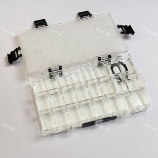 Khay đựng bột vẽ 24 ô cỡ to nail