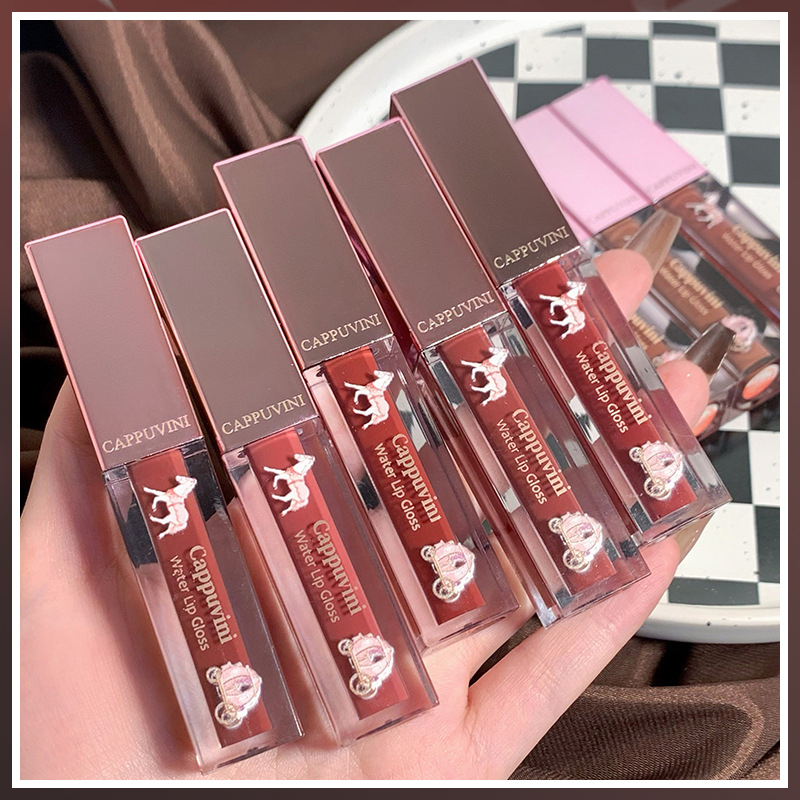 💄Son kem bóng bí ngô ATORS CAPPUVINI căng mọng Flower Wedding Carriage Series Water Lip Gloss