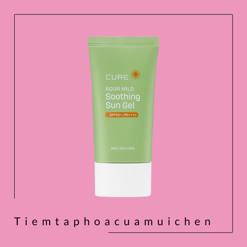 Kem Chống Nắng Lành Tính, Bảo Vệ Da Suốt 42H CURE AQUA MILD SOOTHING SUN GEL SPF 50+/PA++++ 50ML