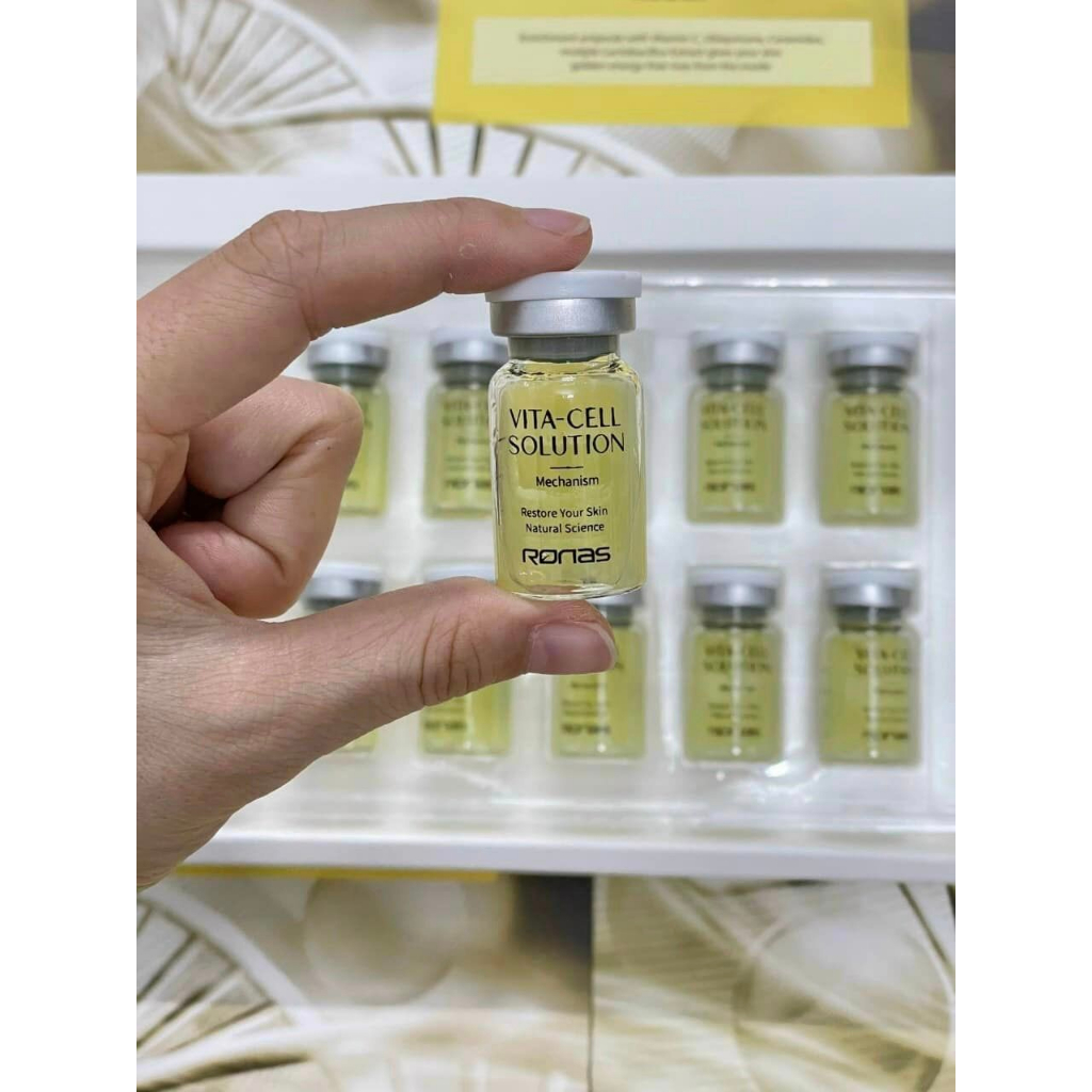 Full Hộp Stem Cell Solution & Vita Cell Solution Tế Bào Ronas