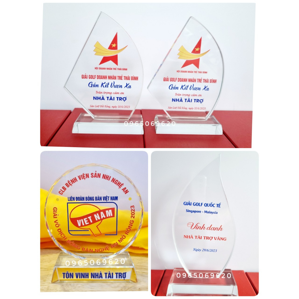 Pha lê, kỷ niệm chương pha lê