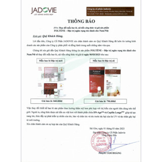 [Nhà Thuốc HCM]- Serum Giảm Rụng Tóc, Kích Thích Mọc Tóc FOLTENE Dành cho Nữ- Women Hair & Scalp Treatment- hộp 12 lọ