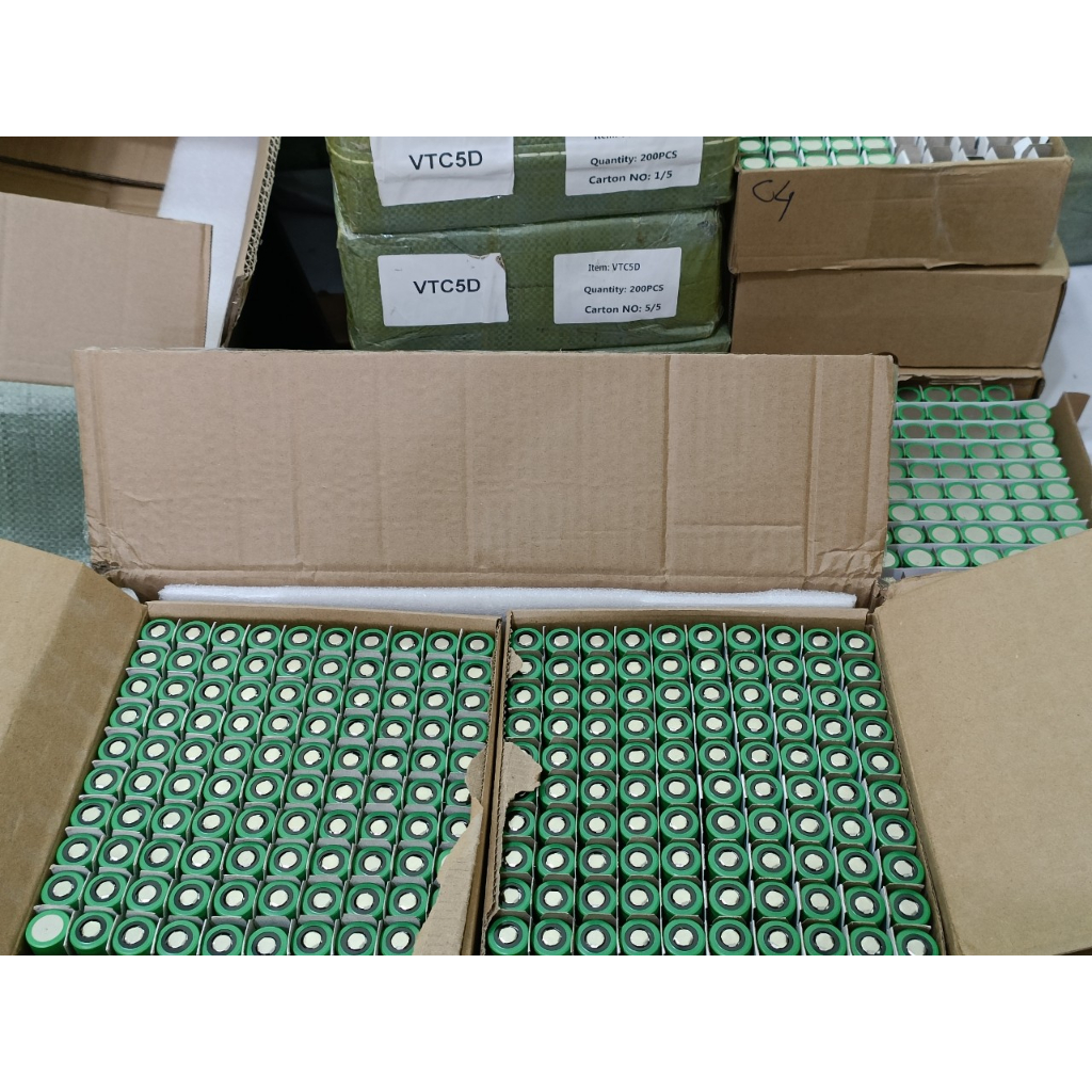 Cell pin Sony VTC5 - VTC5D 18650 xả max 35A nội trở 10 - 11 hàng mới chính hãng dung lượng chuẩn