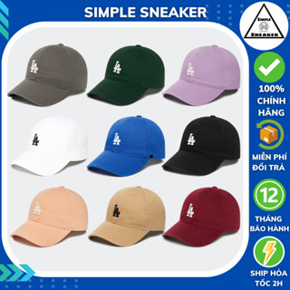 Mũ Nón MLB LA NY Chính Hãng 💙SIMPLE SNEAKER💙 Nón Lưỡi Trai MLB Mini Logo LA Ball Cap Hàn Quốc Thời Trang Nam Nữ Auth