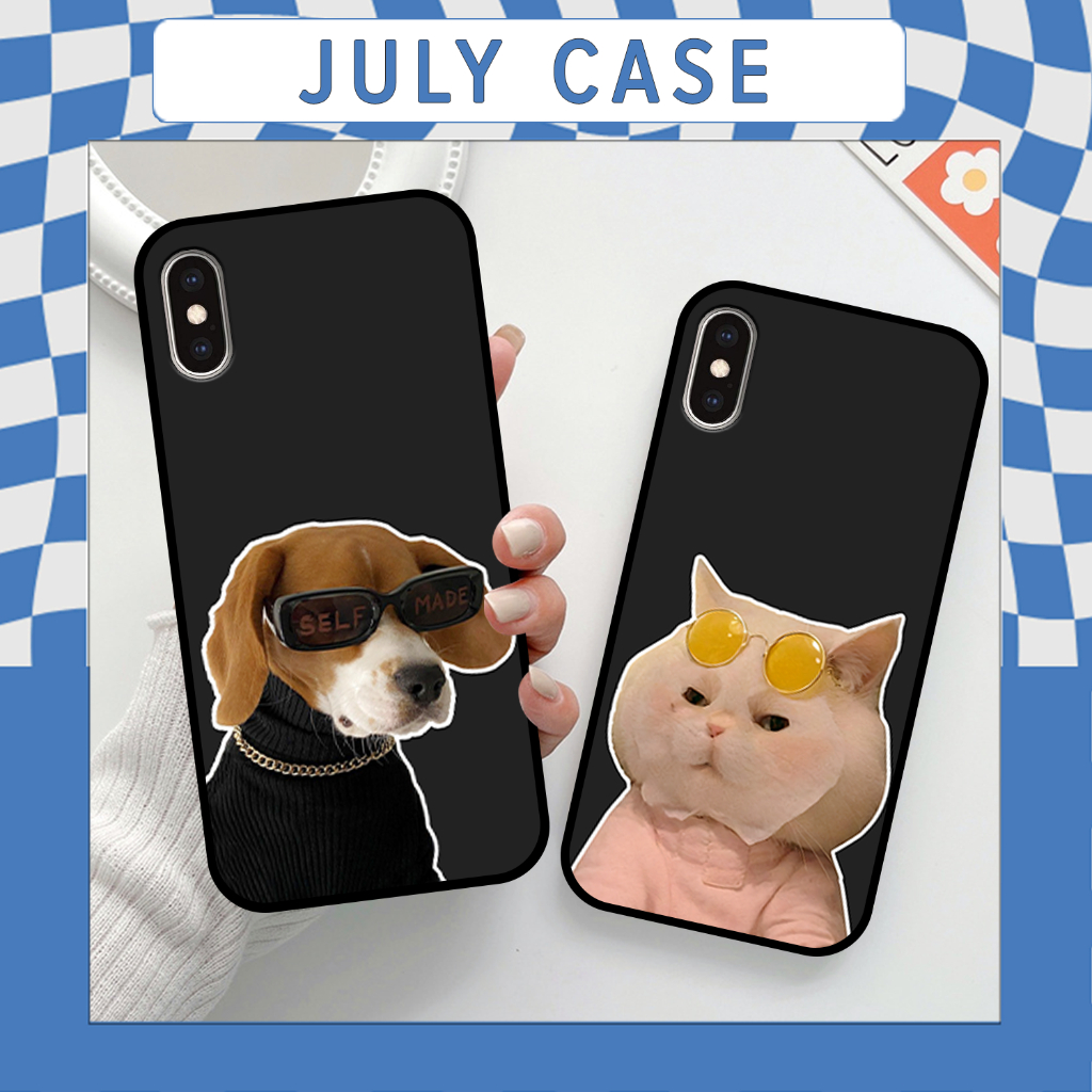 Ốp Iphone X/XS/XR/Xsmax - Iphone 11/11 Pro/11 ProMax IN HÌNH GẤU CHÓ MÈO BỰA NGỘ NGHĨNH DỄ THƯƠNG