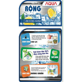 Tem Dán Tủ Lạnh Sanyo & Aqua (Nhiều Mẫu Để Lựa Chọn)