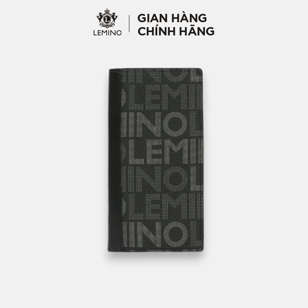 Ví Nam Dáng Dài Lemino Monogram Canvas LE342C06