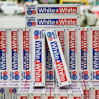 Kem Đánh Răng WHITE & WHITE Nhật Bản