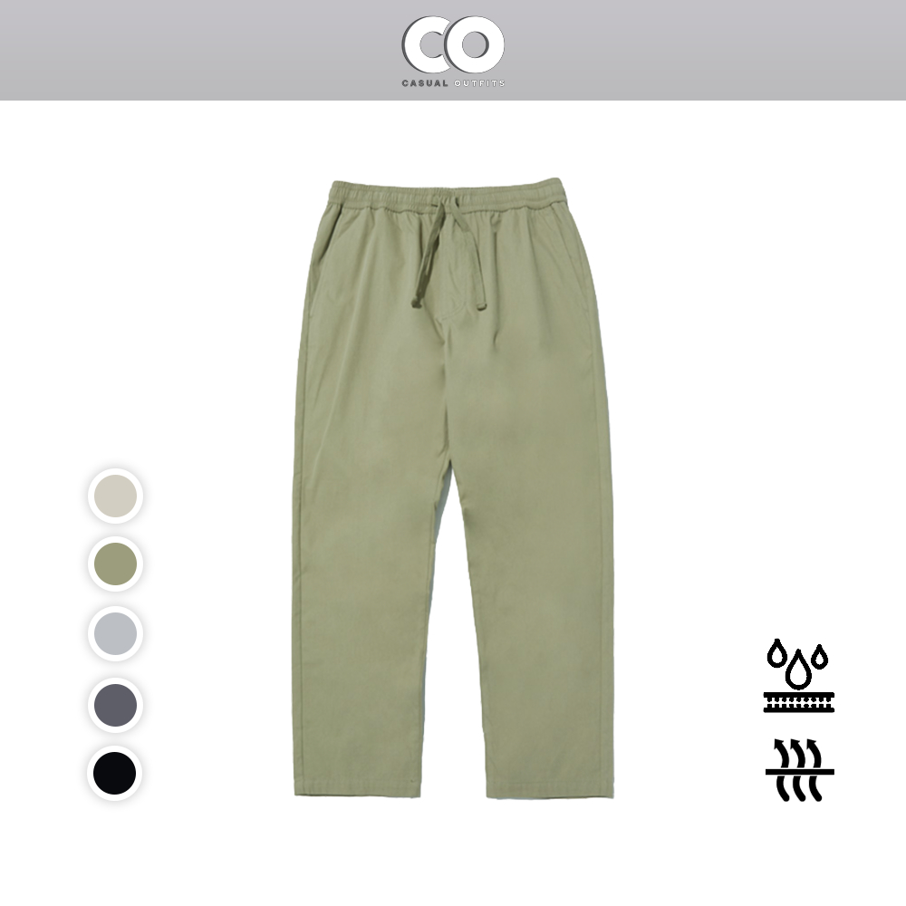 Quần chino crop pant unisex chất cotton siêu thoáng - 5 màu