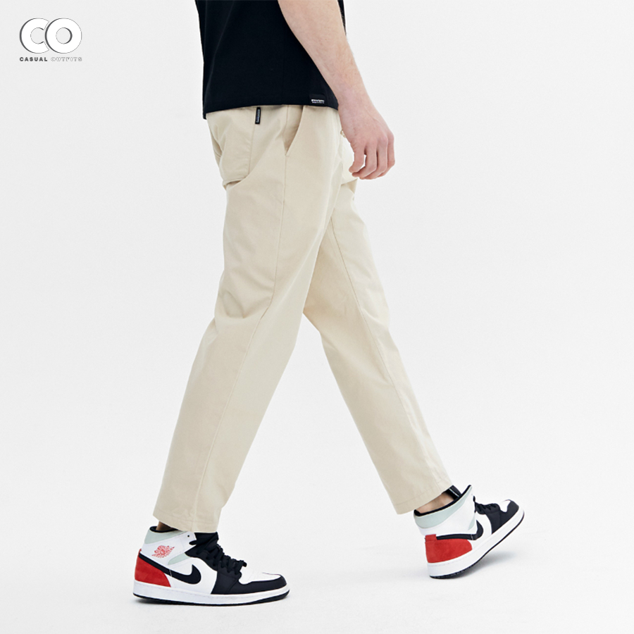 Quần chino crop pant unisex chất cotton siêu thoáng - 5 màu