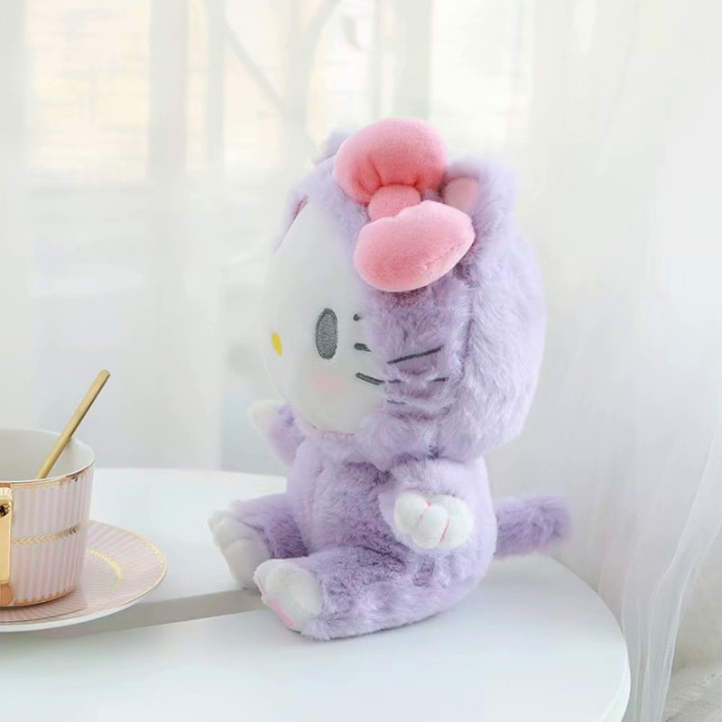 Thú nhồi bông hình hello kitty siêu đáng yêu có dấu chân