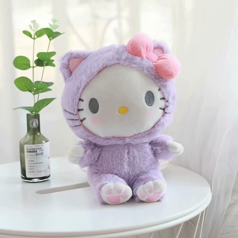 Thú nhồi bông hình hello kitty siêu đáng yêu có dấu chân