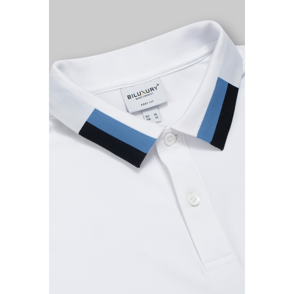 Polo Nam áo polo nam Biluxury Bền Màu, Dễ Làm Sạch, Chống Nhăn, Co Giãn 7APCT031TRK