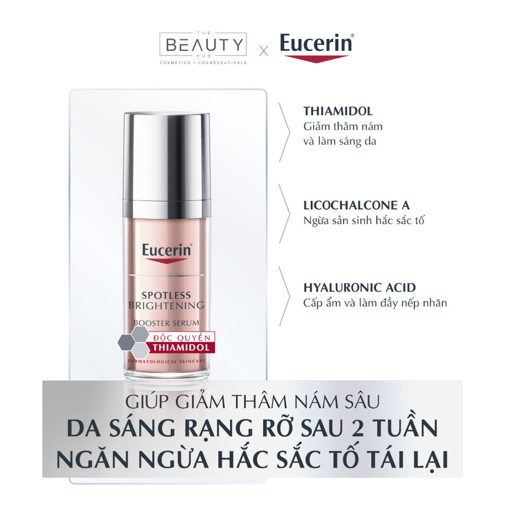 Tinh Chất Eucerin Giảm Thâm Nám & Dưỡng Sáng Spotless Brightening Booster Serum 30ml