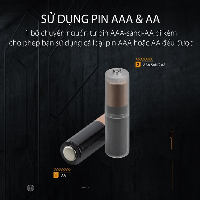 Chuột gaming không dây Asus TUF M4 Wireless - Chính hãng bảo hành 24 tháng