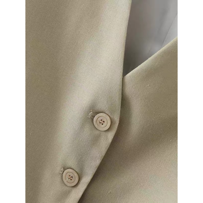 Áo Blazer Cộc Tay Xẻ Vạt 2 Lớp Style Hàn Quốc Thanh Lịch B11 | BigBuy360 - bigbuy360.vn
