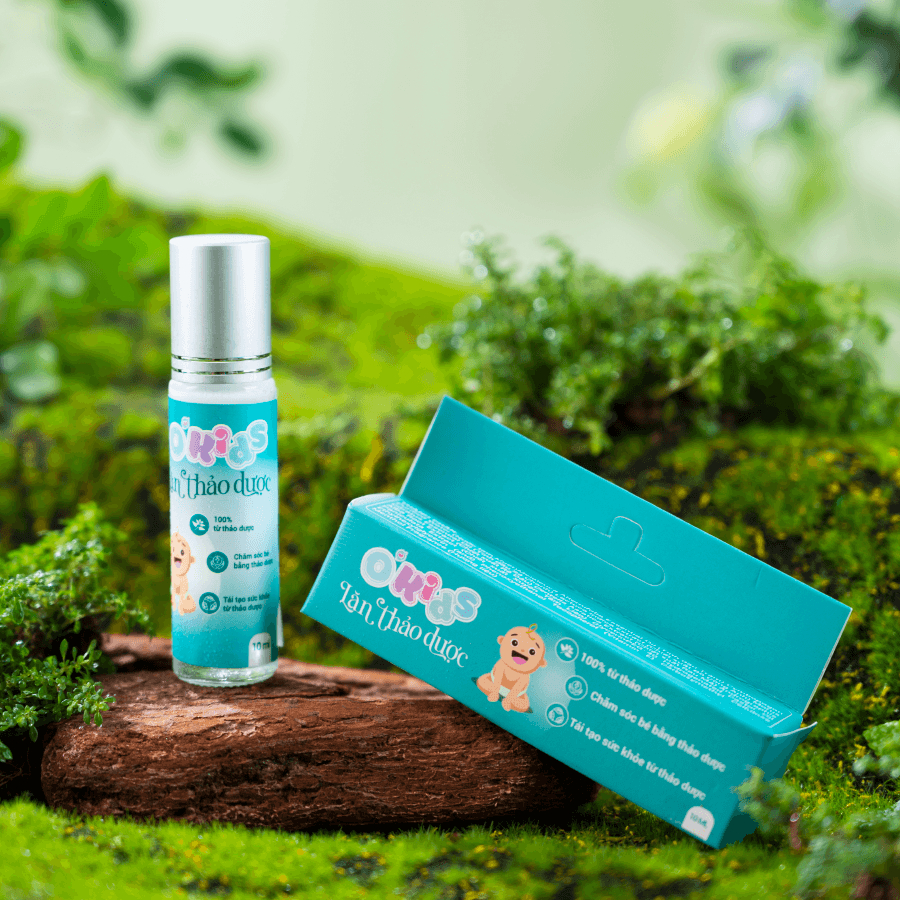 DUNG DỊCH LĂN VẾT MUỖI ĐỐT THẢO DƯỢC O'KIDS 10ML