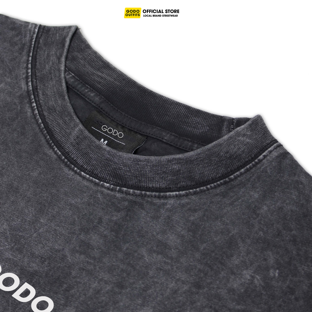 áo thun  Wash Localbrand GODO / Basic Tee AT180