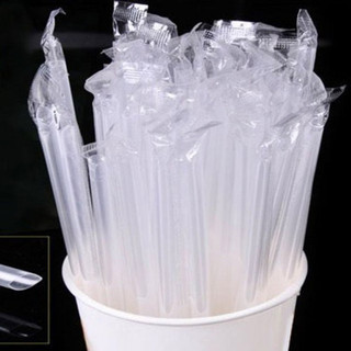100G Ống Hút Đen Trắng/xanh lá sử dụng cho cafe/nước ép/ trà sữa - Nguyên liệu pha chế Đà Nẵng